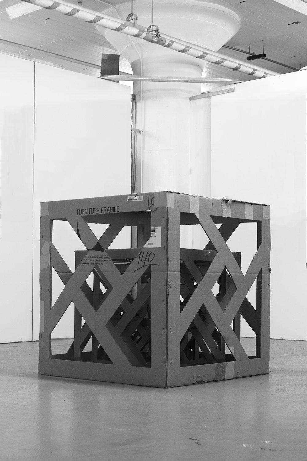 Concentric Boxes (The World Builds Itself a World) © Antonio Serna
