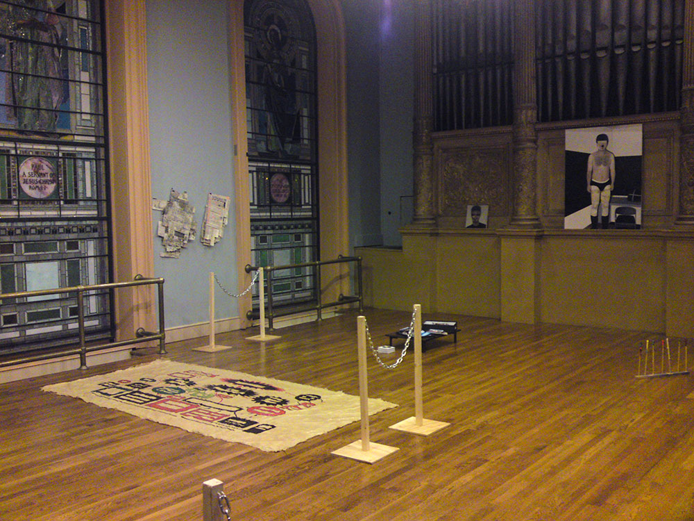 Discrete Power exhibition view