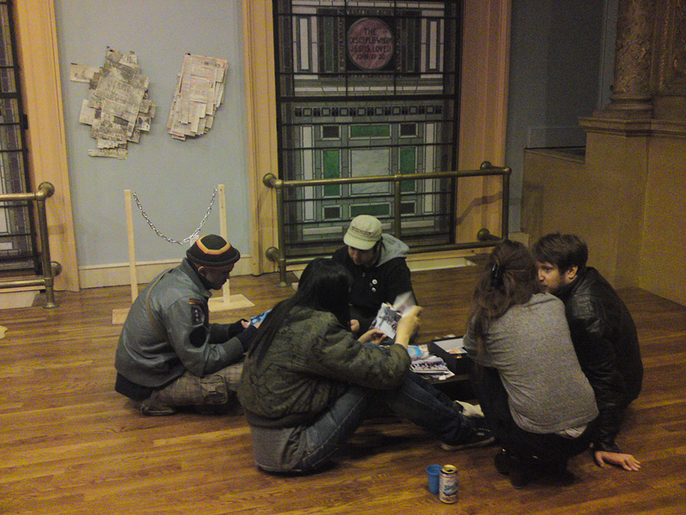 Discrete Power exhibition view