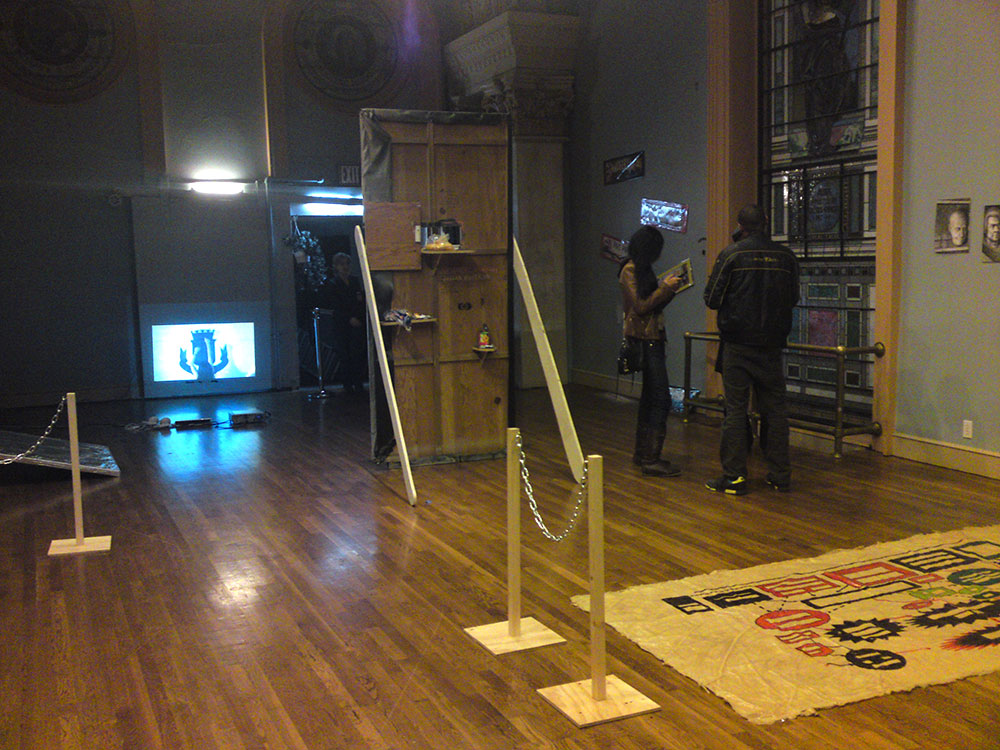 Discrete Power exhibition view