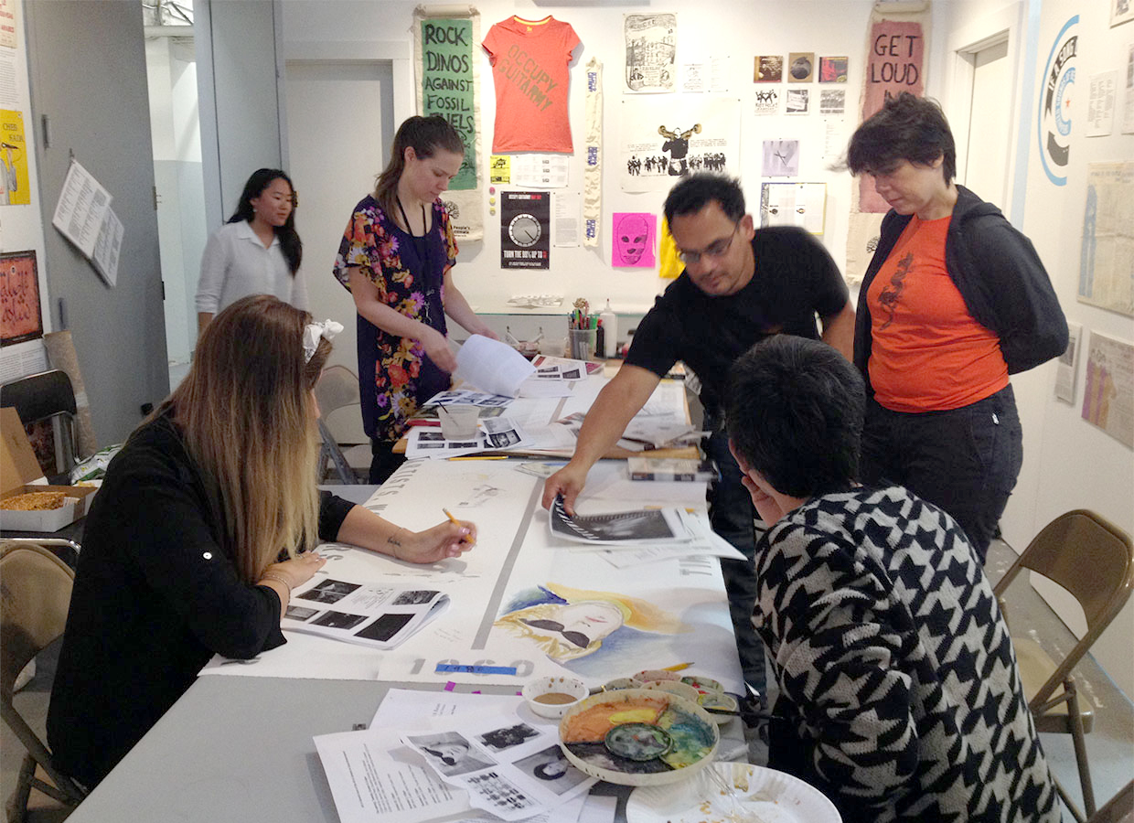 Documents of Resistance Collective Timelines © Antonio Serna