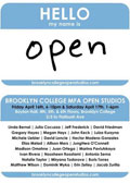 Brooklyn College MFA Open Studios Spring 2010