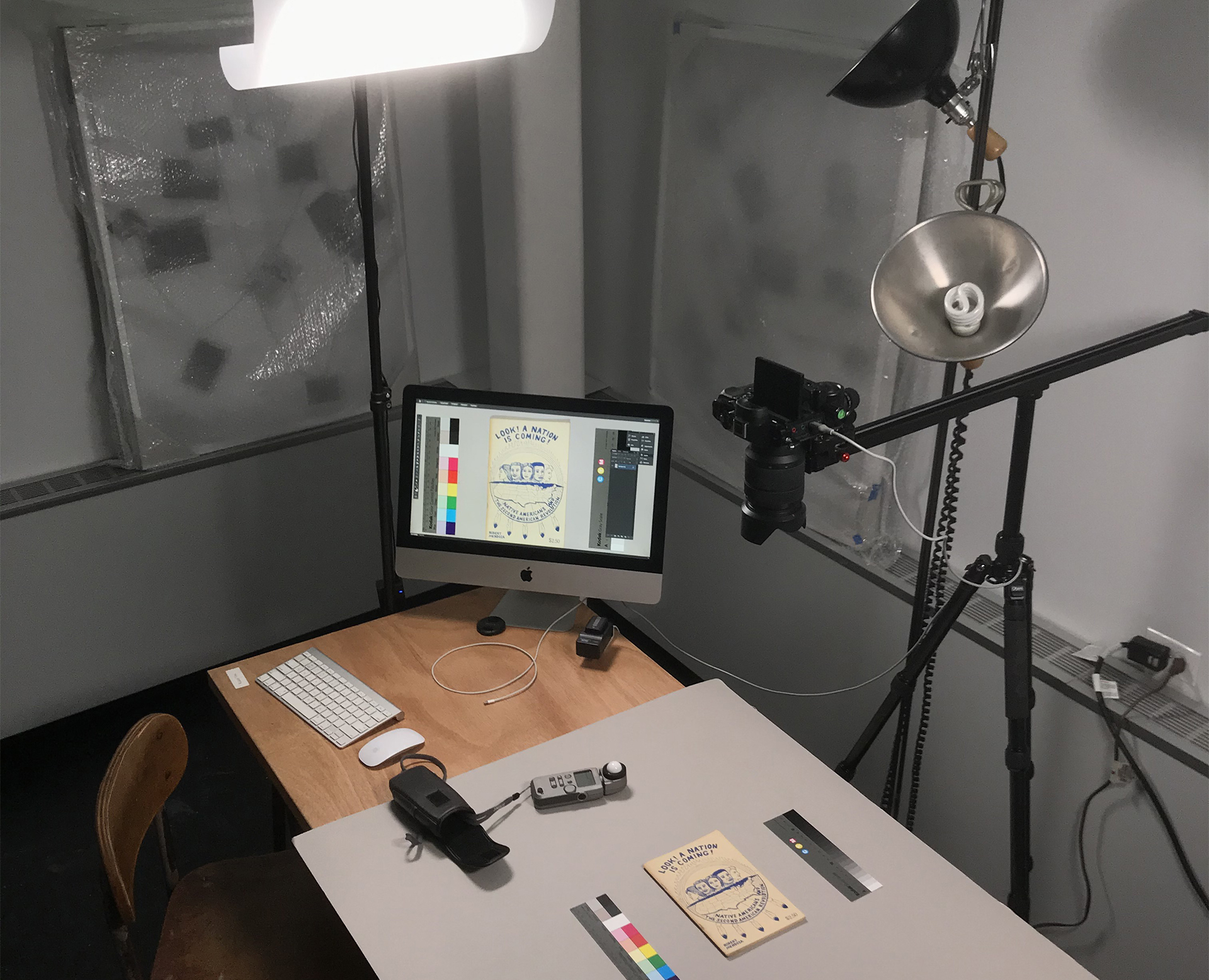 Archive station for Documents of Resistance