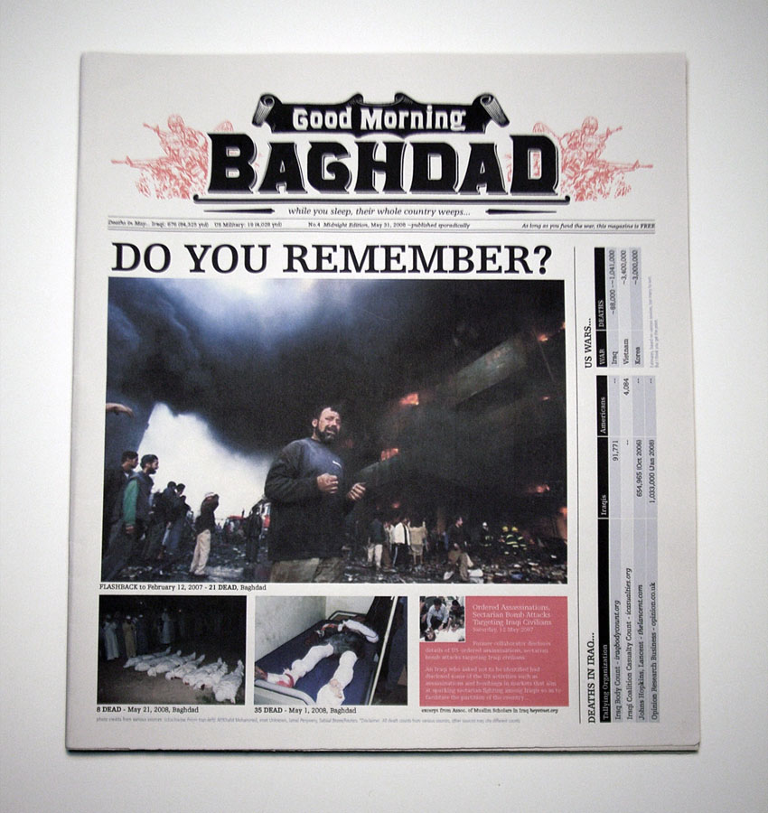 Good Morning Baghdad May 31, 2008 (front)
